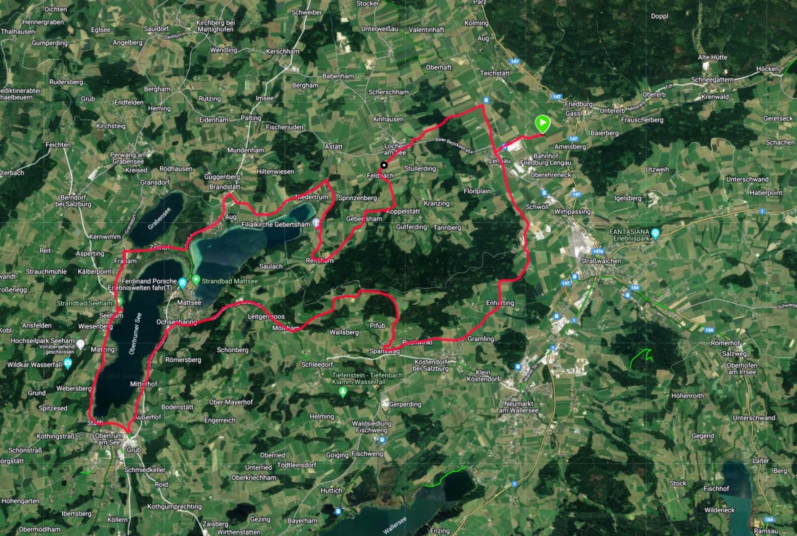 13. April 2022 - Mattsee-Obertrum-Runde