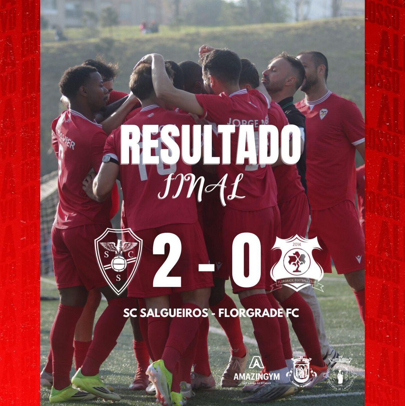 Equipa A - Campeonato de Portugal 
Série B 25/26 - Campeonato  - Jornada 23
Resultado Final
SC Salgueiros  2-0 Folgrade FC