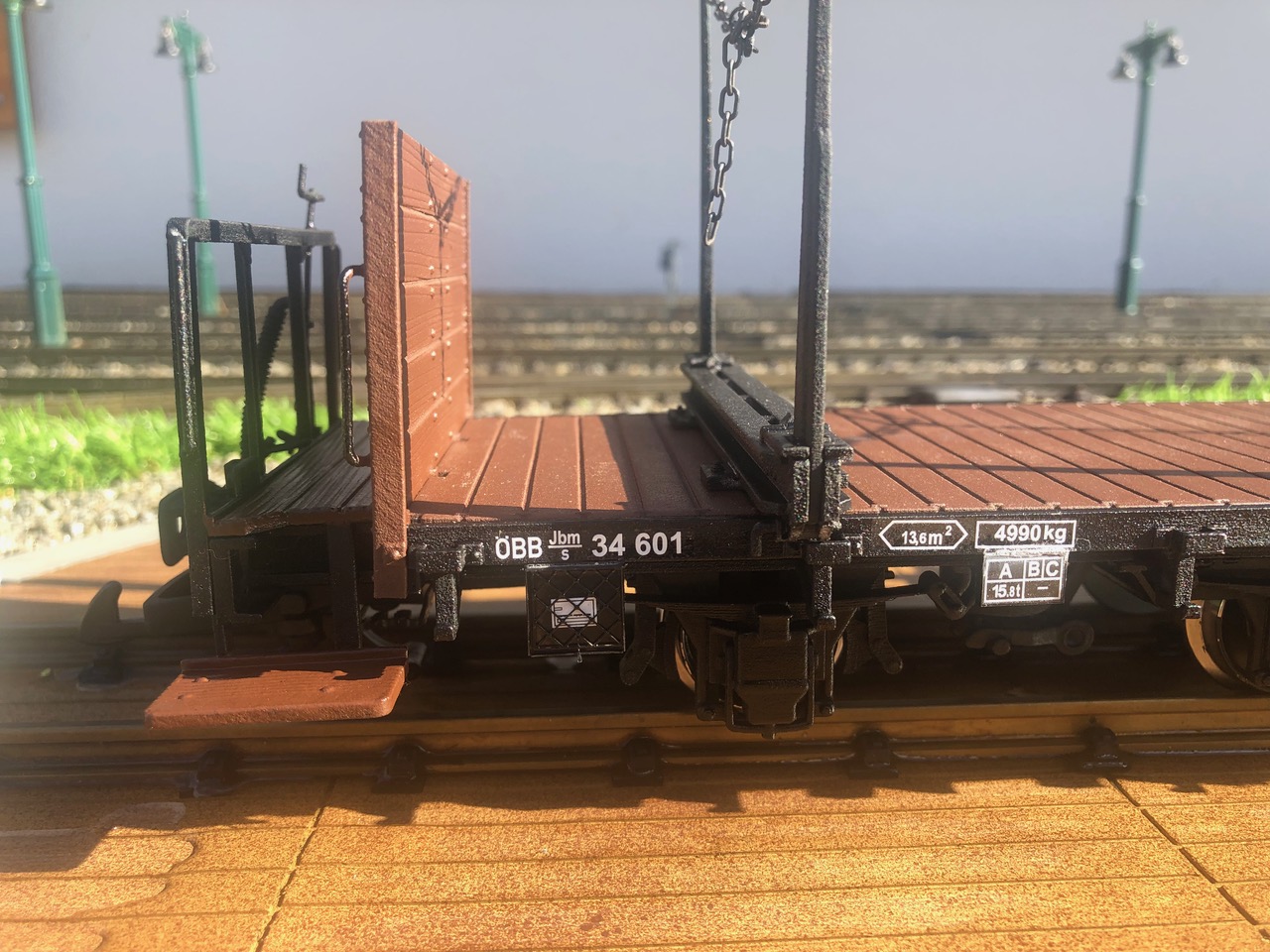 Jbm 34601 Rungenwagen  1926 - 3-Achser - GBS Rahmen