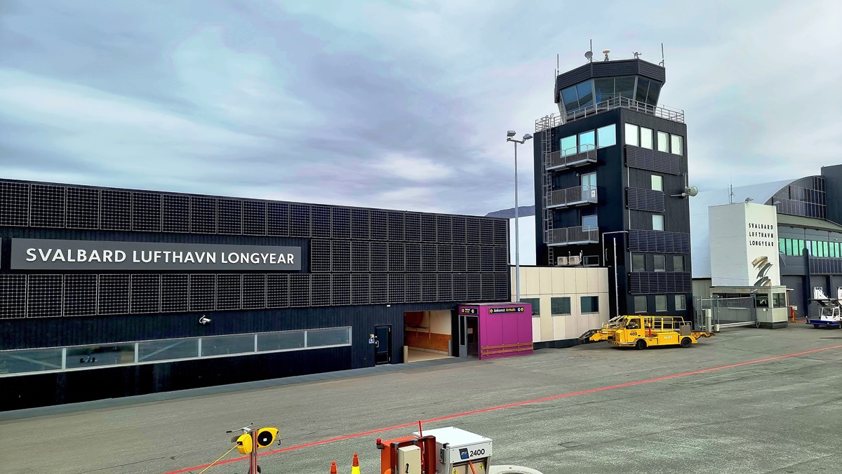 Svalbard Flughafen Longyear