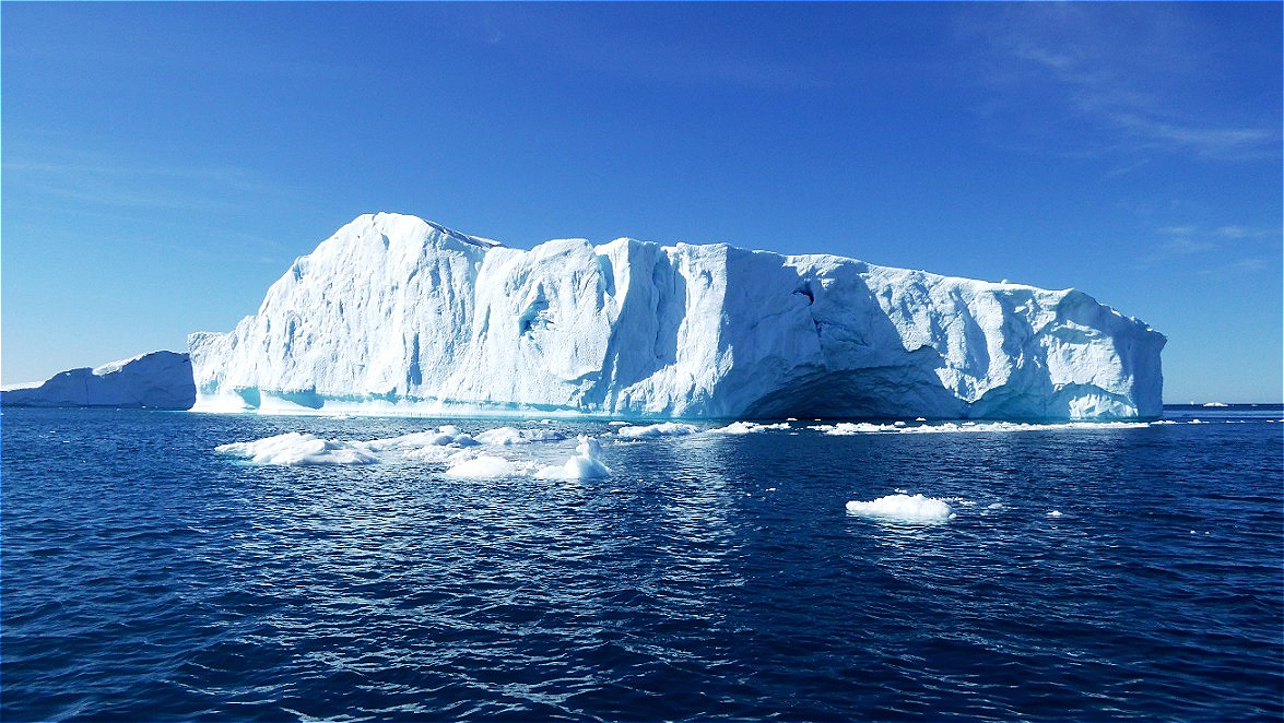 Dieser Eisberg begibt sich auf seine Reise