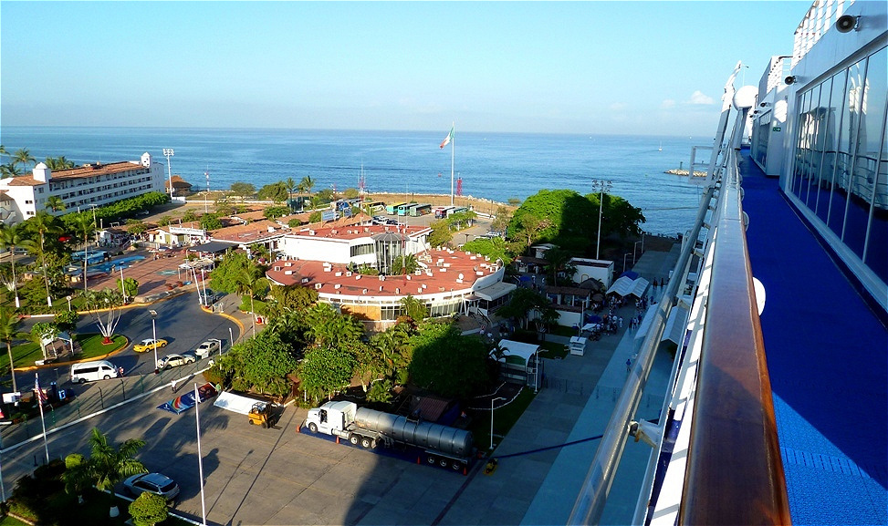 Unser Schiff hat angelegt