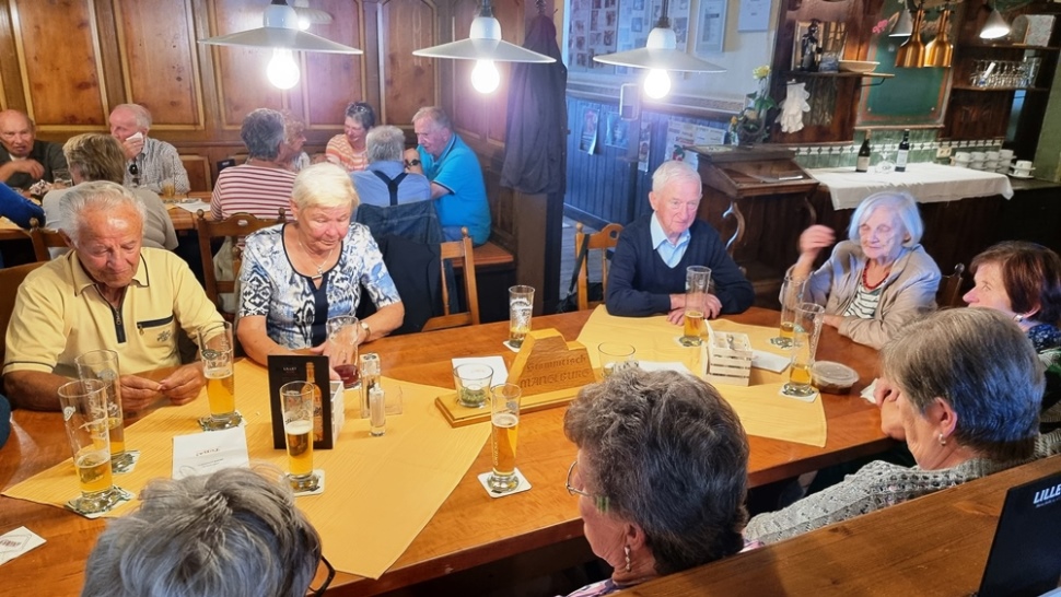 Im Lokal "Mangelburg"