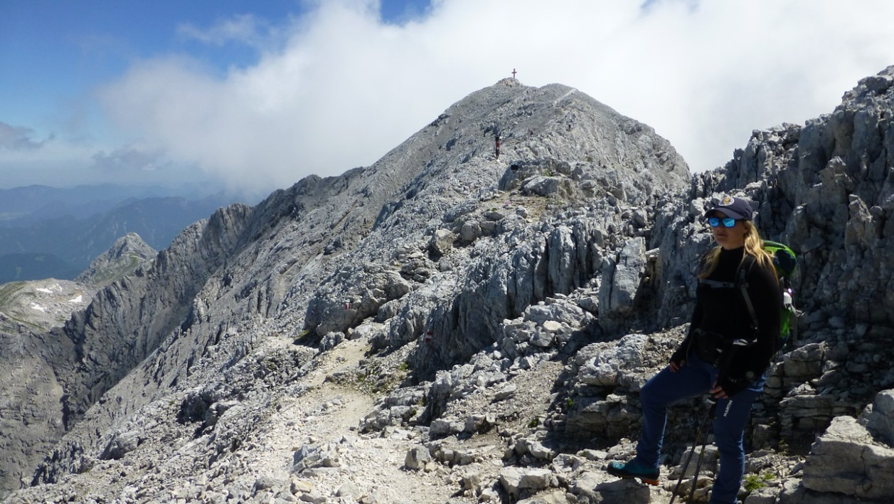 Großer Pril 2.515 m - Vor dem Gipfelgrat