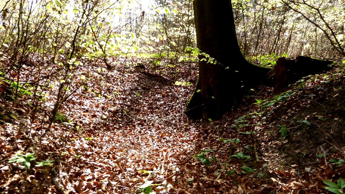 Seitliche Schachtgrabung