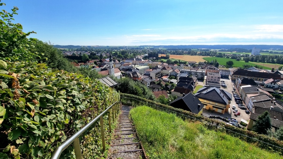 Auf dem Uttendorfer Schlossberg