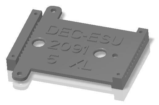 2091 Halter für ESU Decoder 5 XL