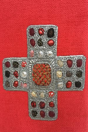 Croix d'inspiration wisigote