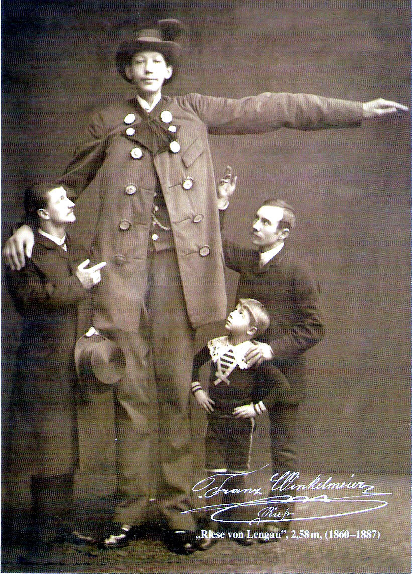 Originalfoto des Riesen von Lengau