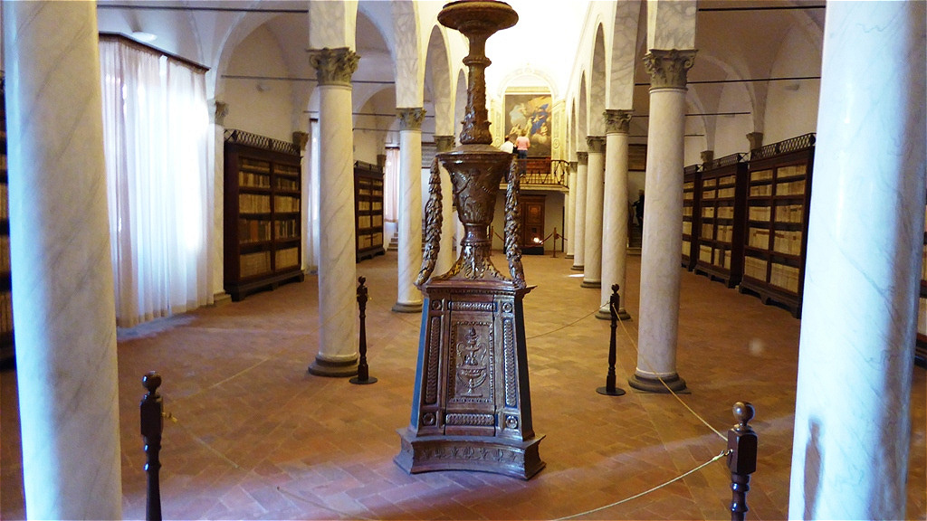 Blick in die Bücherei