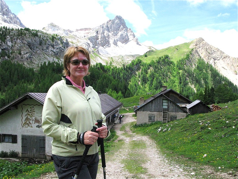 Auf der Malga Contrin- Contrin Alm