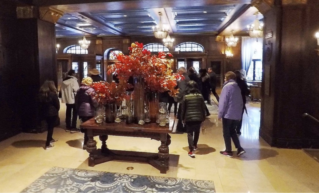 Der Film "I Confess" von Alfred Hitchcock wurde 1953 hier im Hotel Chateau Frontenac gedreht