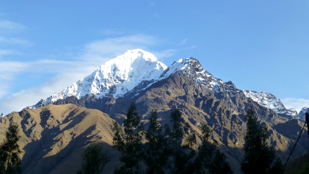 Die "Schöne Veronica" 5.750 m - eigentlicher Name Wakay Wilka
Dieser Name war den Spaniern aber zu kompliziert