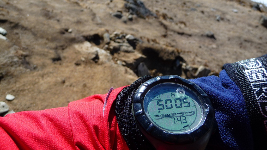 Die 5.000 m-Marke ist geknackt !