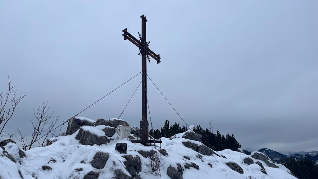 Spitzstein (1.596 m) von Sachrang