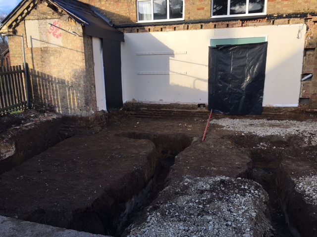 Trenches have been dug 25.02.21