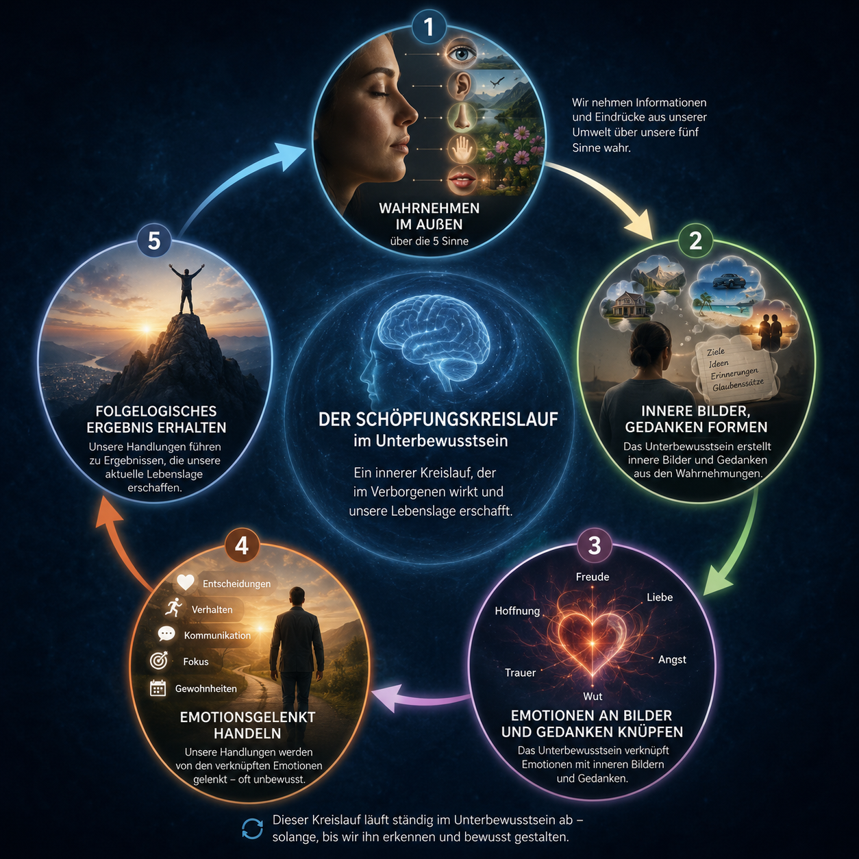 Martin Selle, der Schöpfungskreislauf, Seminar Emotional Detox, bildemotionale Mind-Body-Kommunikation