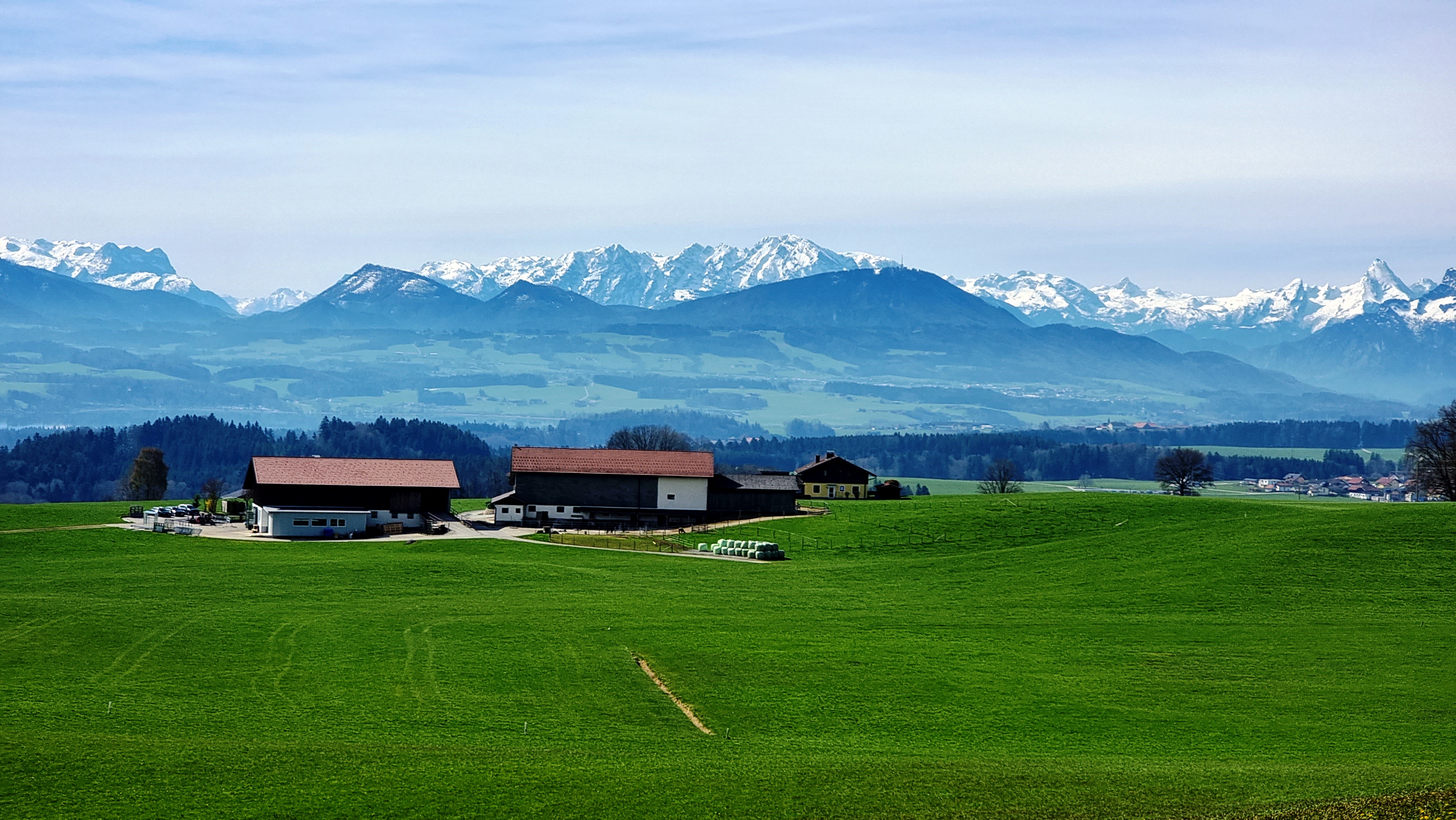 Peterned - Blick in die Berchdesgadener Alpen