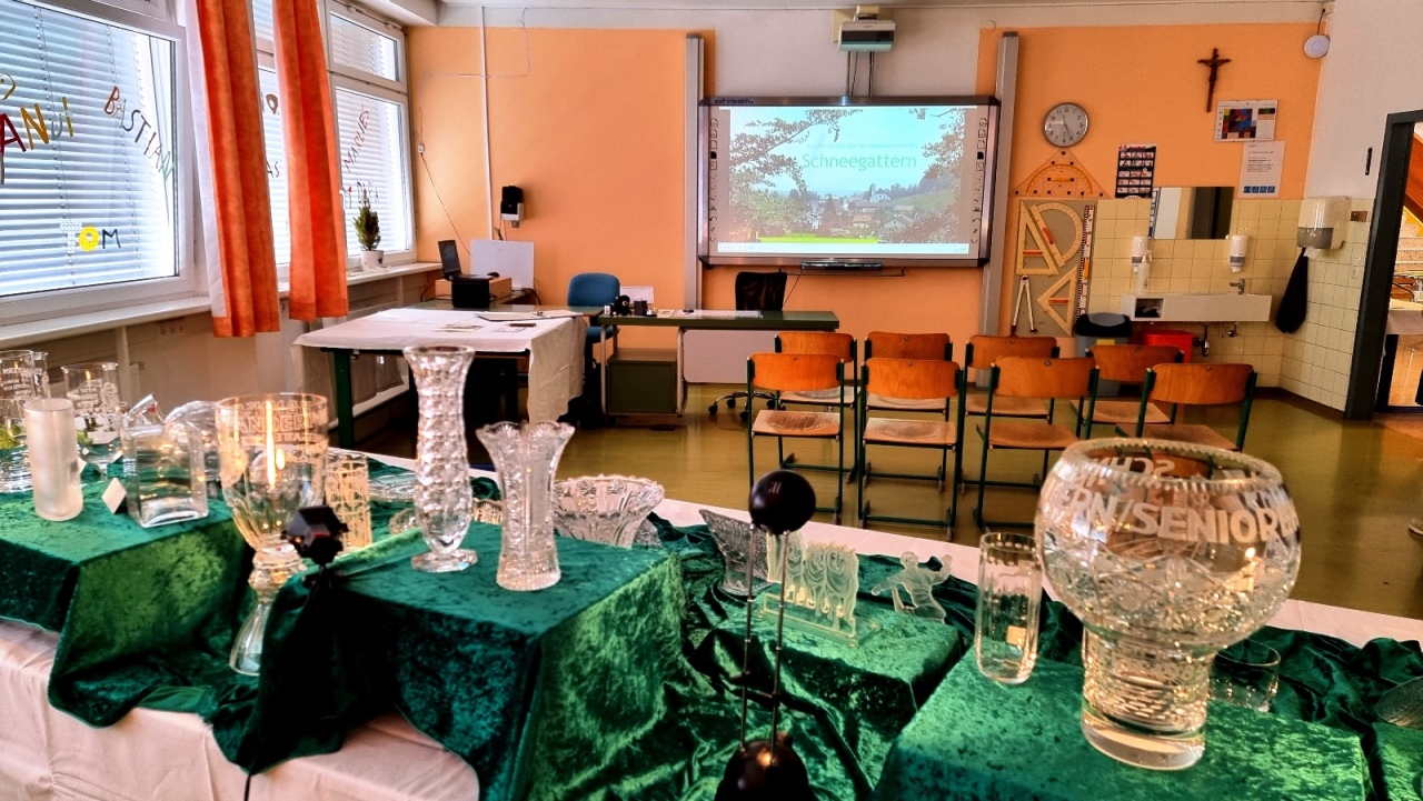 Ausstellung mit Videoprojektionen