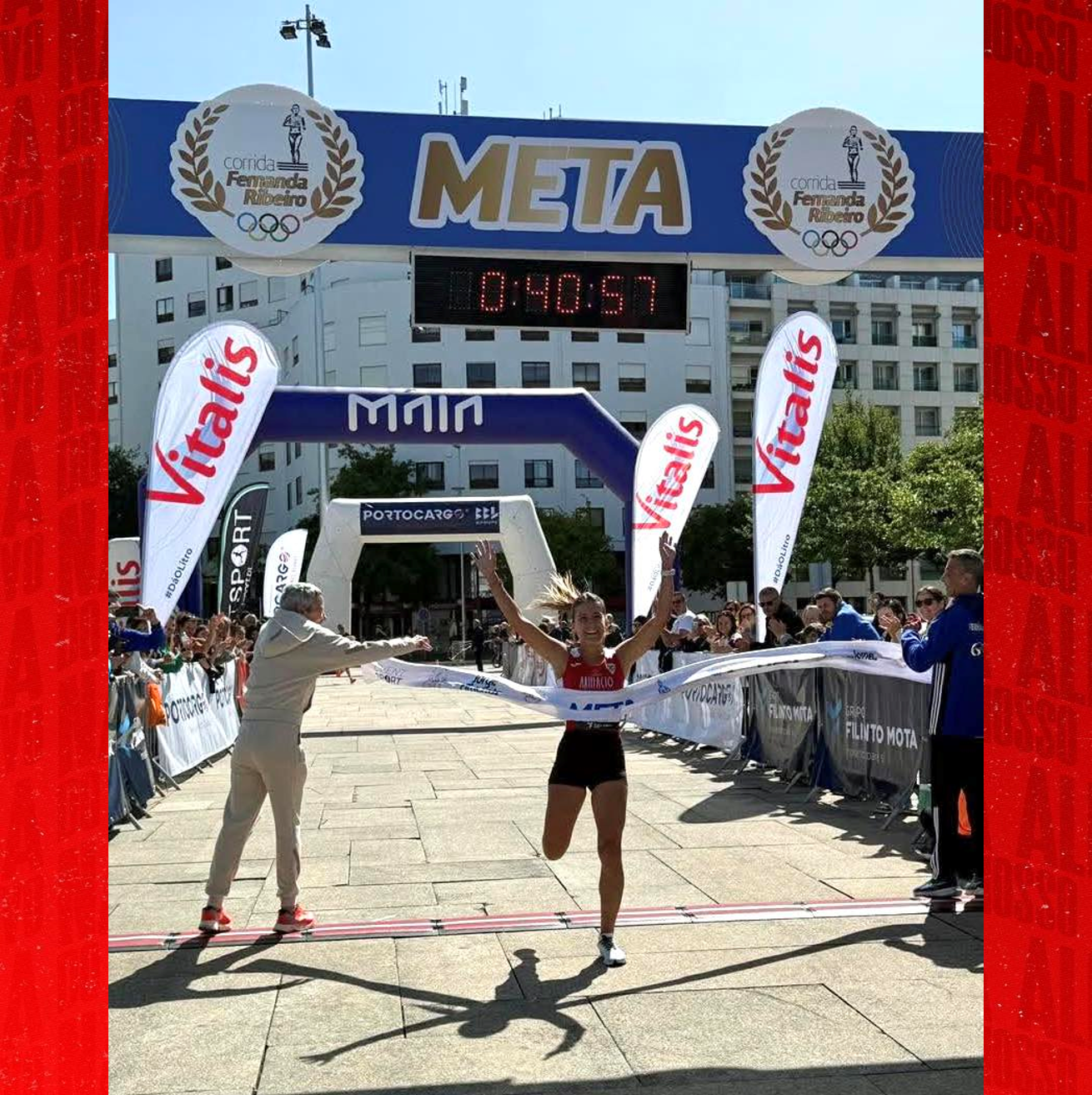 A nossa atleta Bárbara Osório venceu no 
fim de semana passado a Corrida 
Fernanda Ribeiro na Maia, 
Parabéns Bárbara !!
