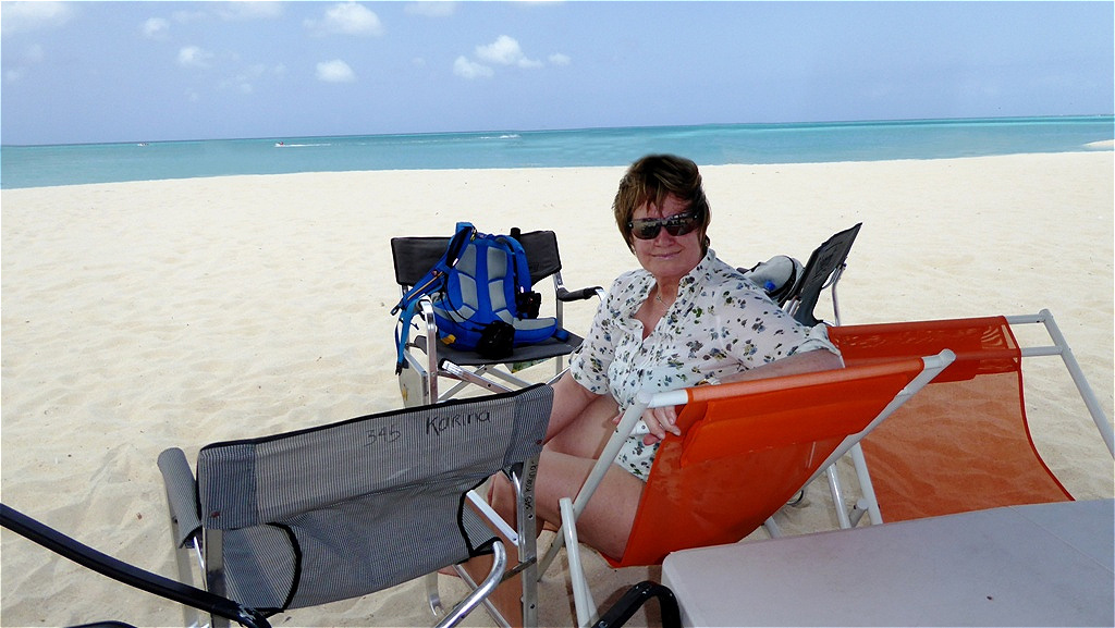 Am "Eagle Beach" - Aruba