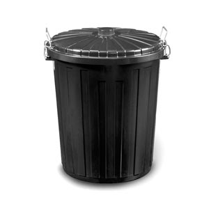 Κάδος πλαστικός στρόγγυλος  55 - 75L