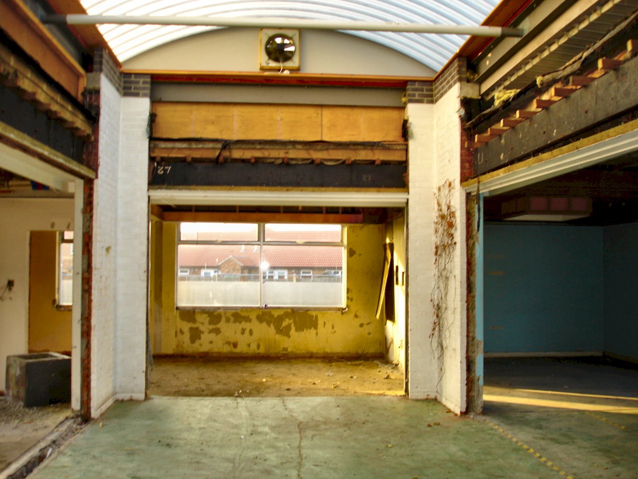 The 'Quad' - used to have no Roof
