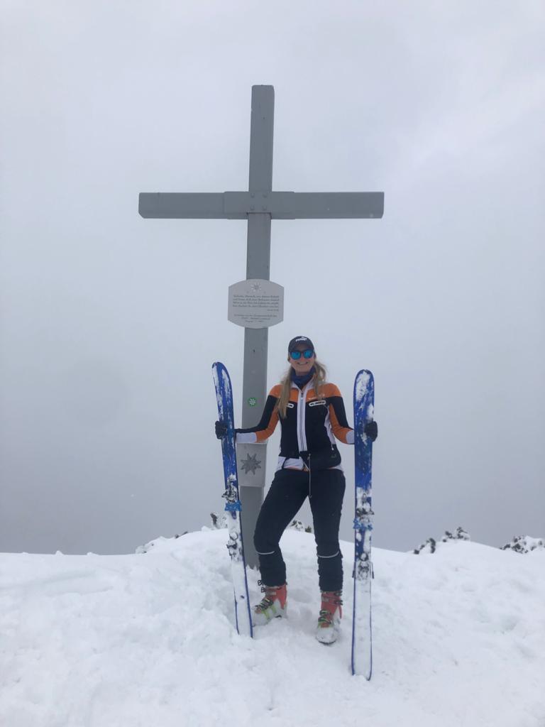 Auf dem Gipfel 1.717 m