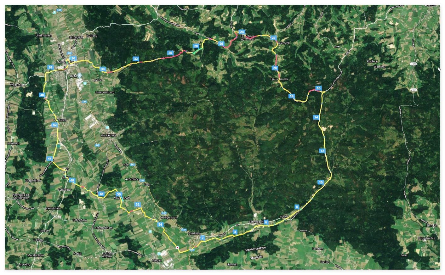 30. Juni 2020  St. Johann-Höh-Mattighofen-Pfaffstätt-Jeging