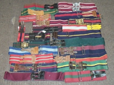 SELECTION OF BELTS
