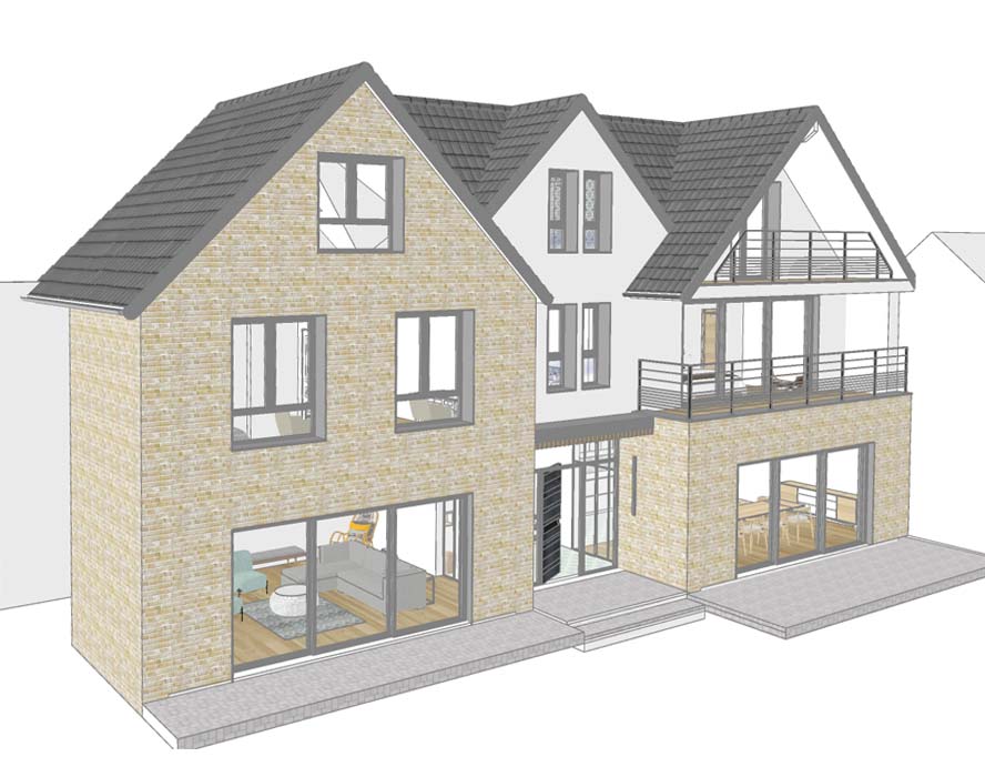 Nouvelle grande maison indidiviuelle 