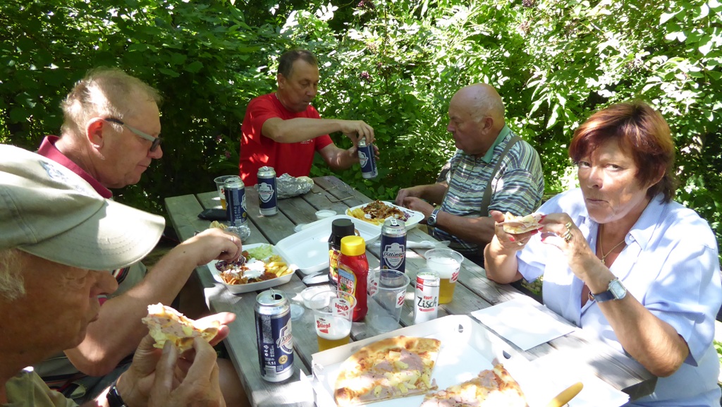 Das Mittagessen ist hoch verdient !