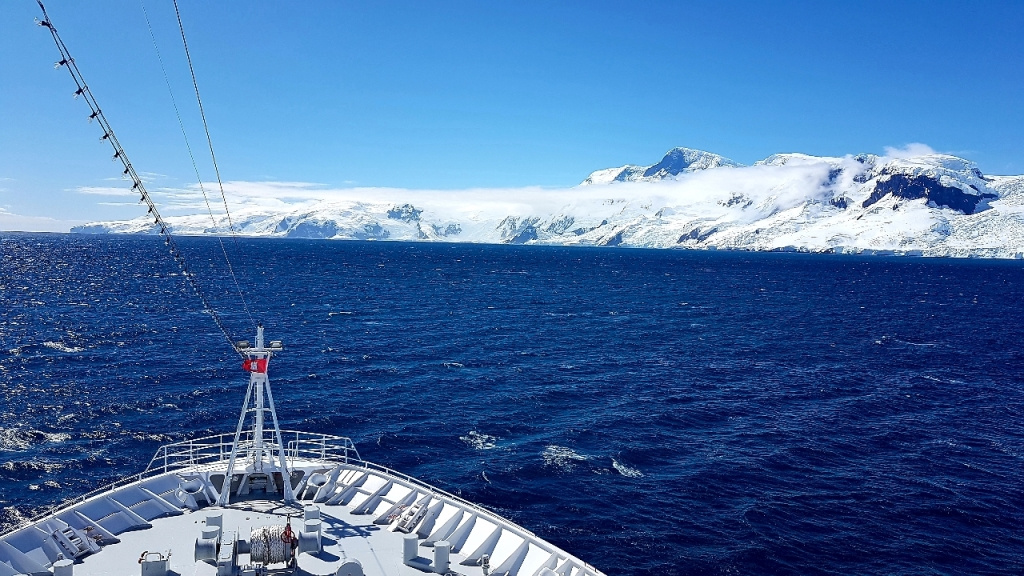 Auf dem Rückweg -Südshetland Inseln