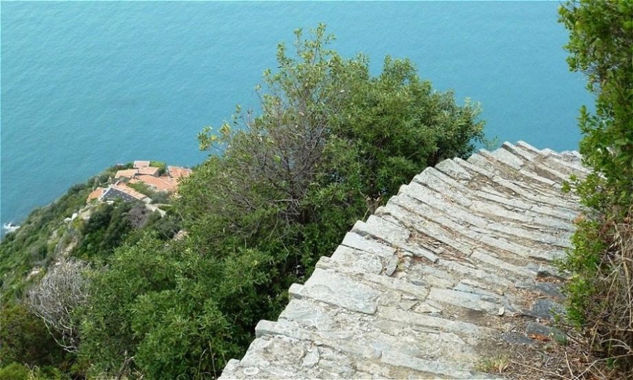 Ausgesetzter Steinpfad !