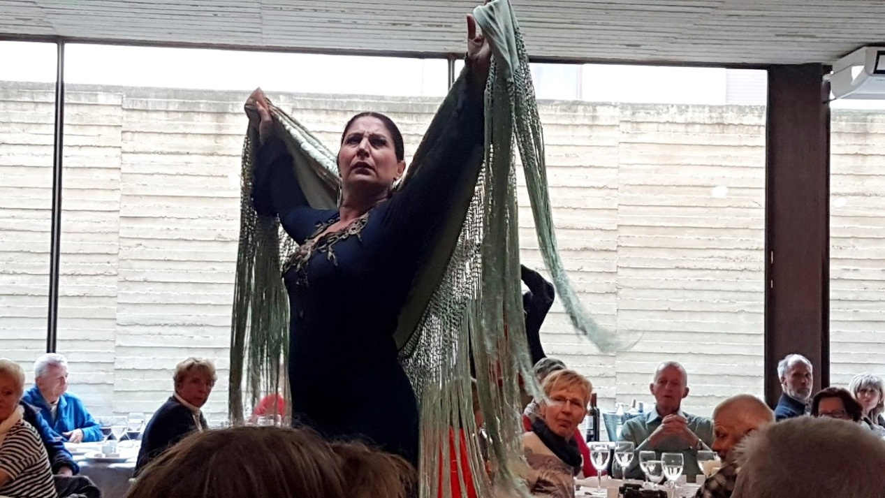 Im Anschluss -Flamenco Vorführung