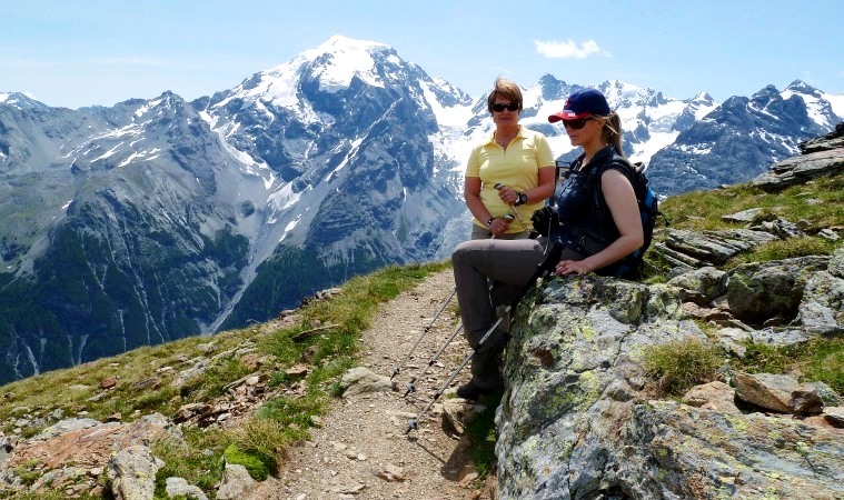 Wir genießen das herrliche Wetter