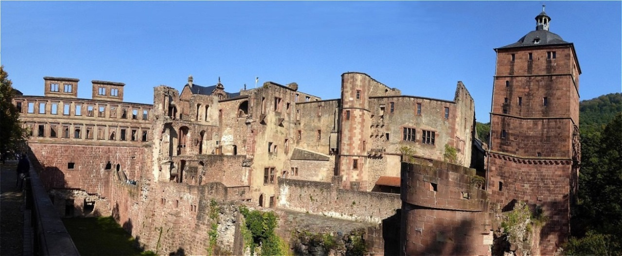 Das zerstörte Heidelberger Schloss