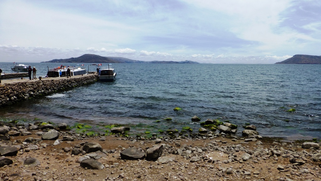 Heute machen wir eine Bootsfahr