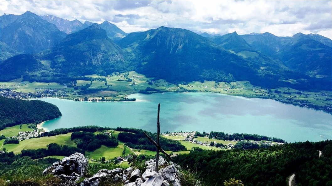 Sommeraustein - Wolfgangseeblick