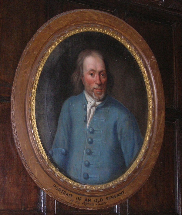 Portrait of an old Popham servant