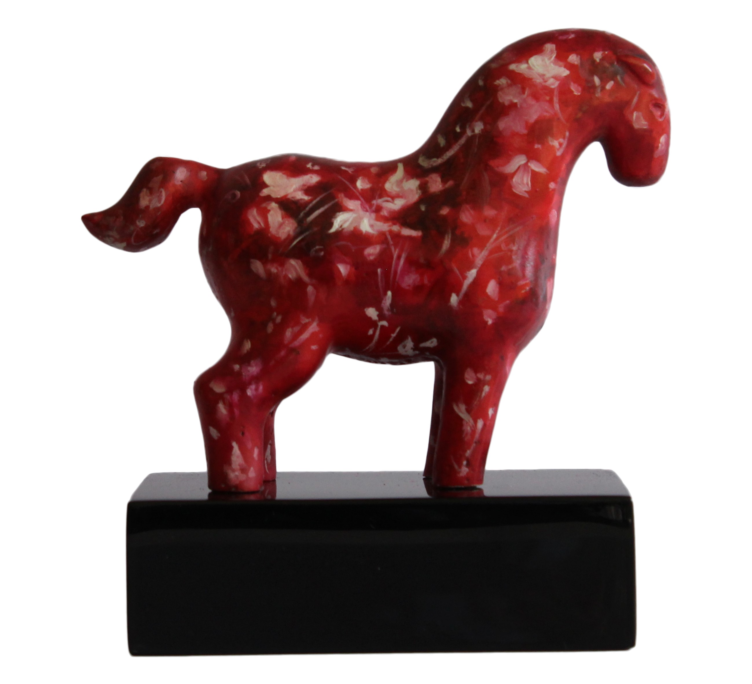 Rojo (bronze sculpture galerie art robert deniau mougins)