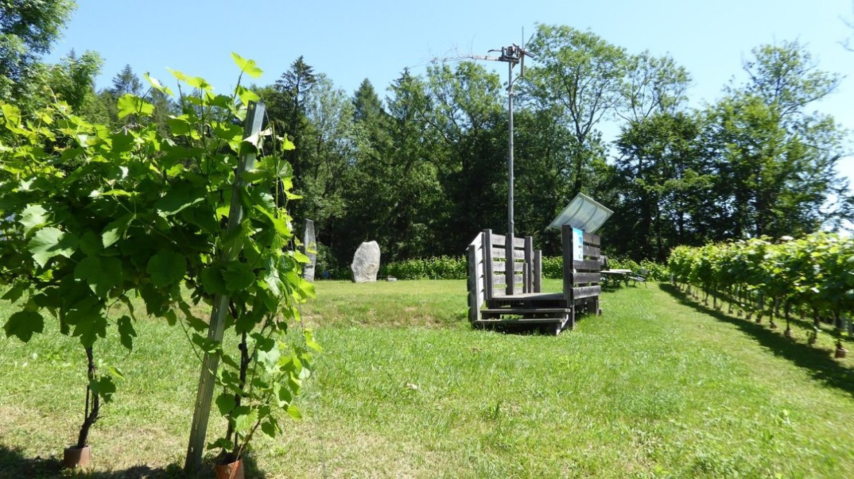 Bei der Aussichtsplattform