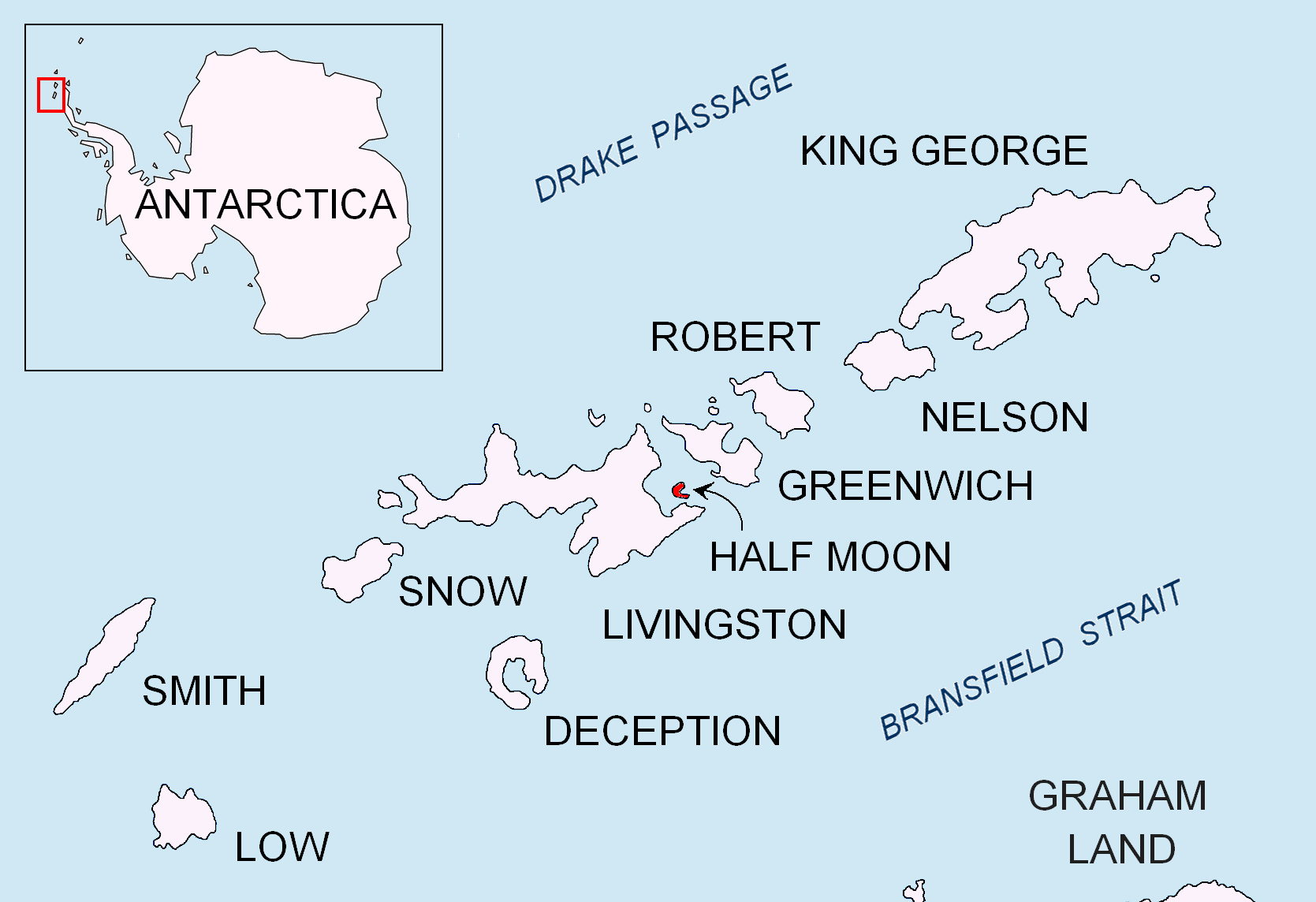 Half Moon Island - Südshetlandinseln