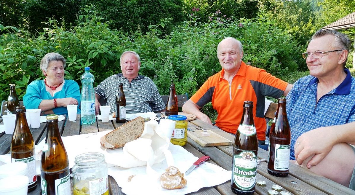 2012_07_26  Jause nach getaner Arbeit