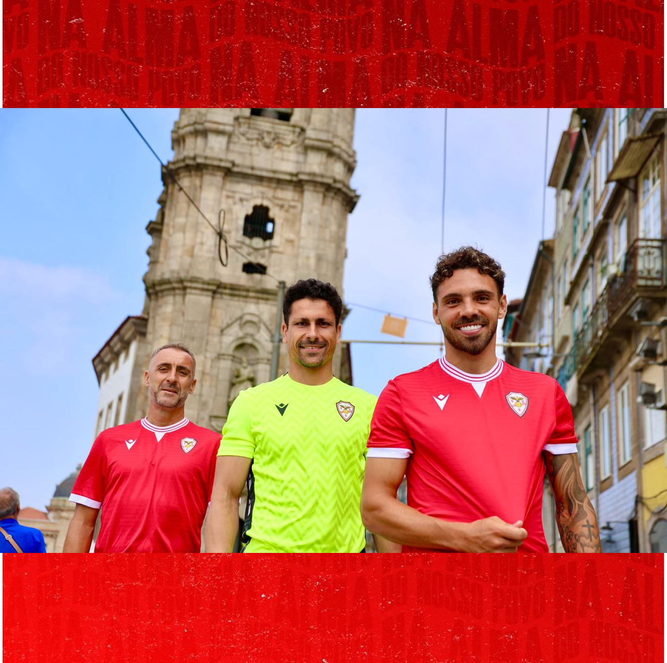 Aqui está a nova camisola de jogo do Salgueiros !
A cidade do Porto nunca viu uma camisola 
tão bonita ! 