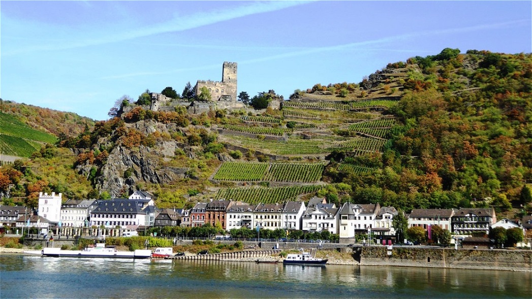 Kaub mit Burg Gutenfels