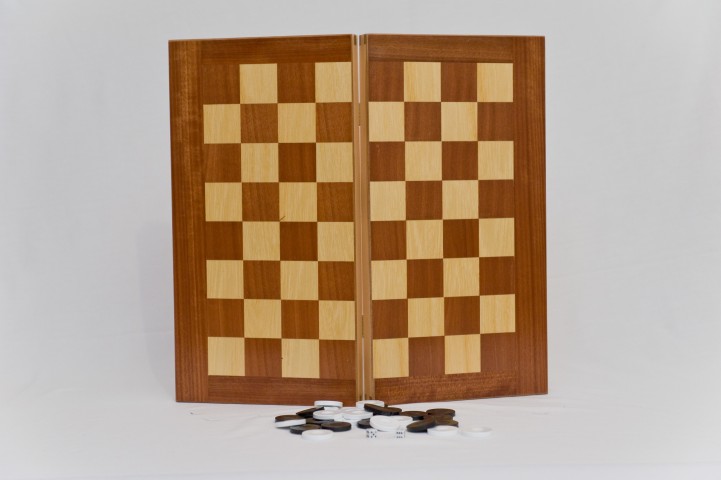 ΚΩΔ. 1048Π Τάβλι σκάκι Πολυτελείας Ξύλινο 50x50cm