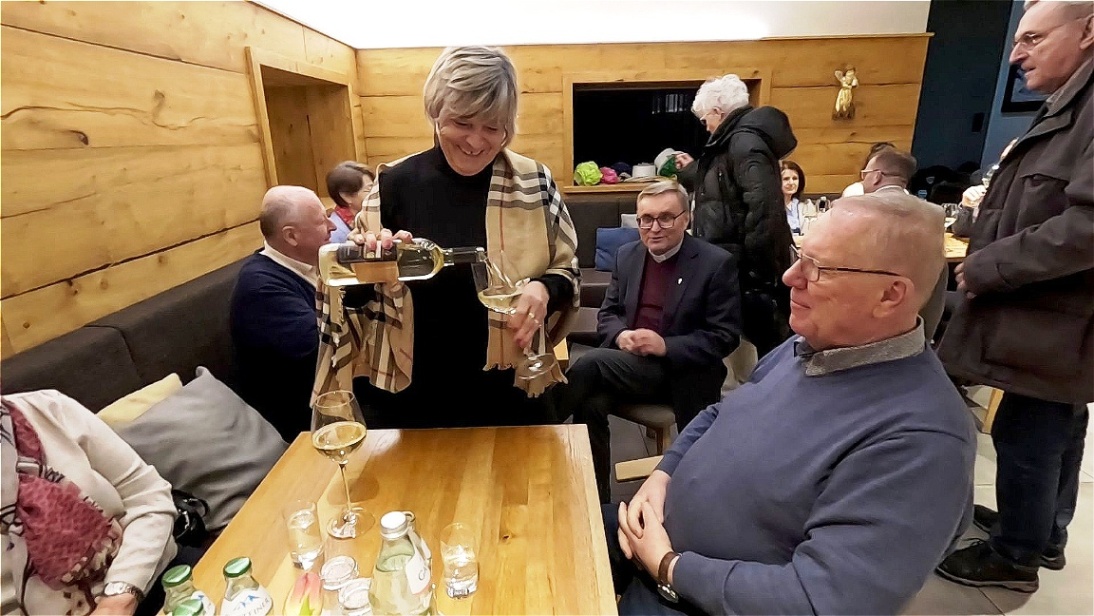 Die Verkostung beginnt