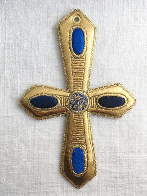 croix murale moderne