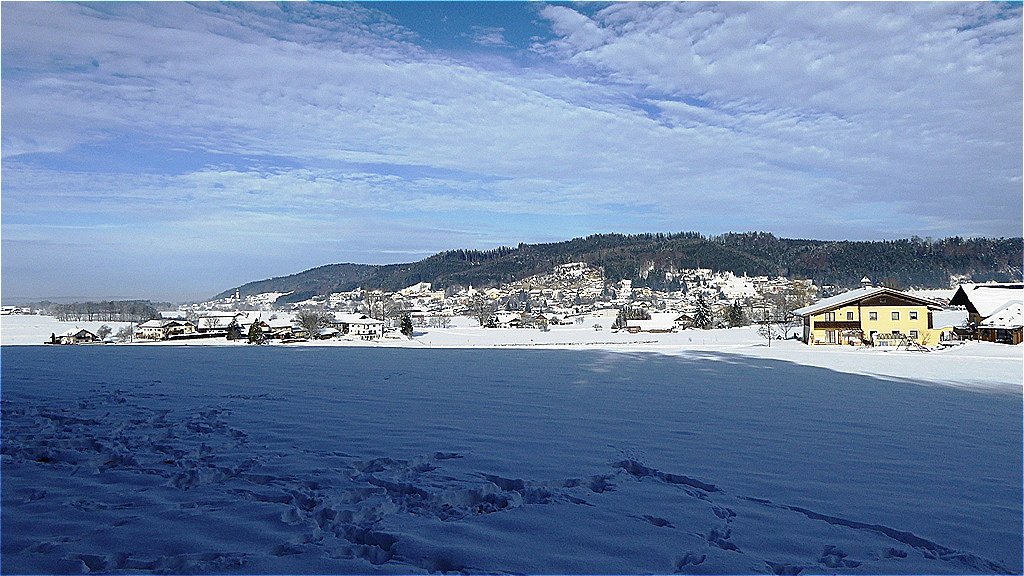 Friedburg von Baierberg aus gesehen